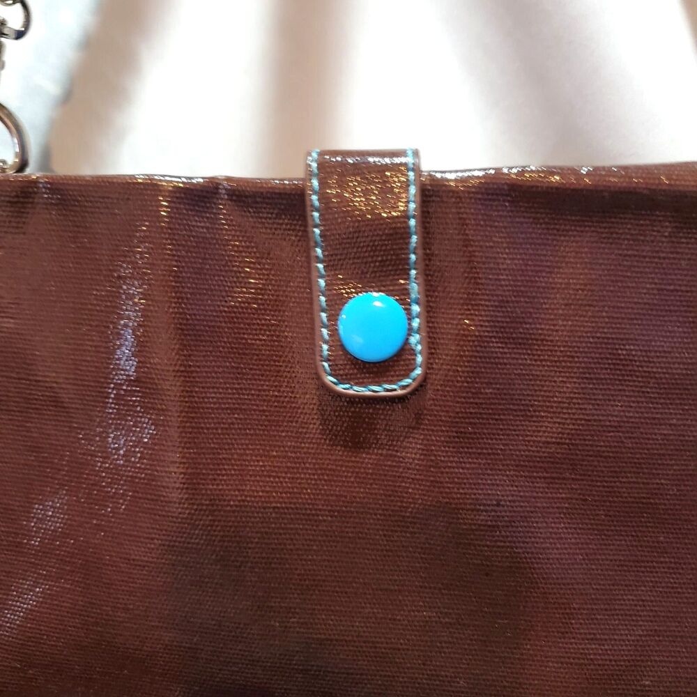 Urban Junket Brown EcoFriendly Chain Purse Or Clutch, NWOT - Picture 2 of 9